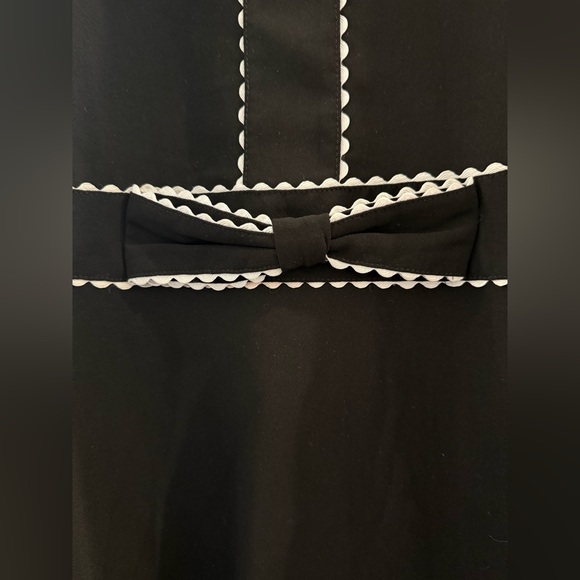 NWT Pomander Place by Tuckernuck Women's Black White Isabel Bow Dress sz XL - Picture 8 of 11
